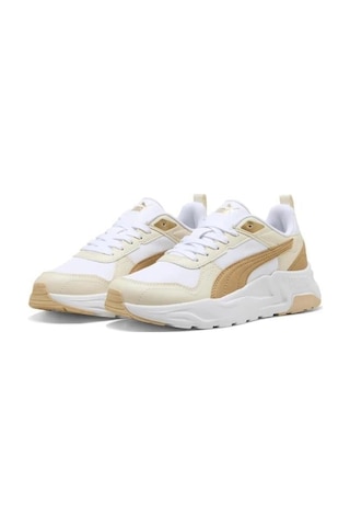 Puma Trinity 2 Lite Aqua Metallic Kadın Sneaker Ayakkabı 40070402 Beyaz
