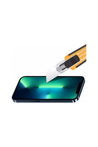 Apple Uyumlu   iPhone 13pro Max Komple Hayalet Kırılmaz Cam Ekran Koruyucu