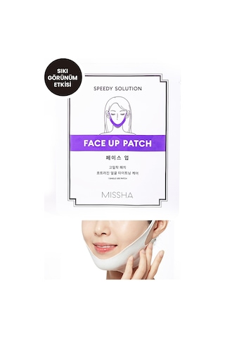 Missha Çene ve Gıdı Sarkma Karşıtı Bakım Maskesi 1ad Speedy Solution Face Up Patch