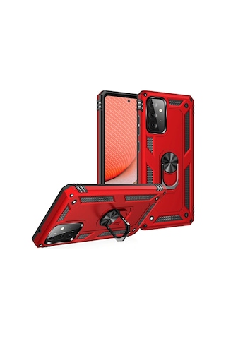 Samsung Uyumlu Galaxy A52S Kilif Zirhli Miknatisli Standli Tank Kapak 476386643