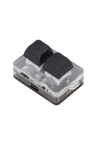 Lemestar 2 Tuşlu Özel Klavye, Endüstriyel Kontrol, Makro Programlama Ve Yazılım Desteği, Mavi Switch Rgb Işıklı, Type-c/bt Bağlantı