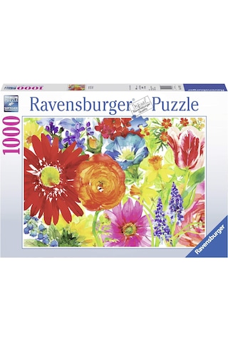 Ravensburger 1000 Parça Abudant Blooms Puzzle