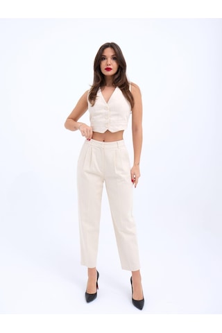 Modasize 6917 Pantolon-bej Bej