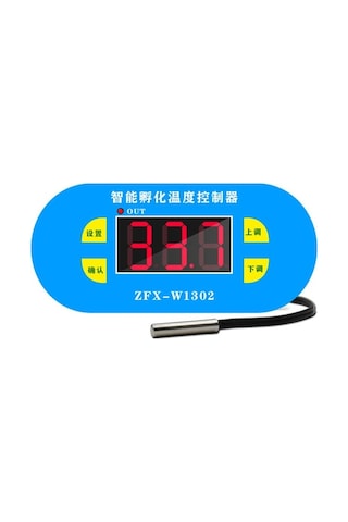 Pazly Zfx-w1302 Dijital Sıcaklık Kontrol Cihazı, Yüksek Hassasiyetli Yumurtlama Termostatı, Kuluçka Makinesi İçin