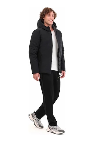 Lumberjack Ml Lucas Coat 1n55 5pr Siyah Erkek Çift Taraflı Mont Siyah