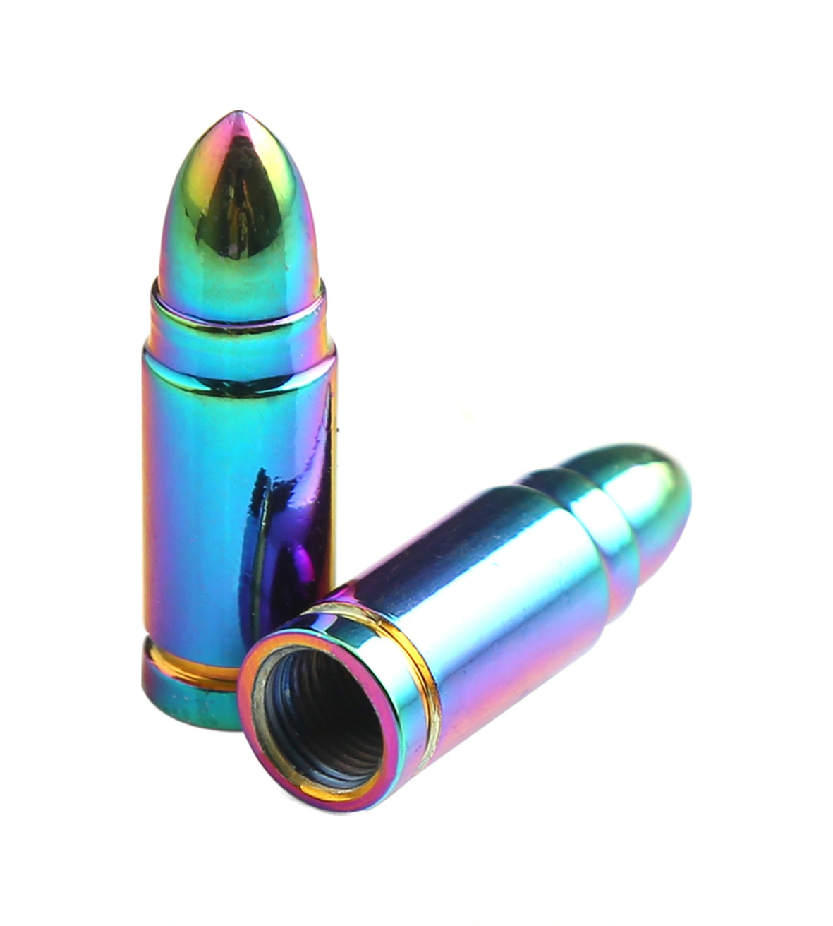 Padalink Alüminyum Mermi Tipi Fren Valfi Kapağı, Amerikan Standartı, Renkli, Araç-suv-motosiklet-bisiklet Uyumlu, Dayanıklı, Kir Ve Nem Koruma