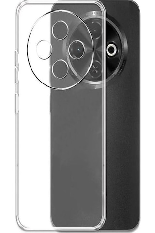 Tecno Spark 30 Kılıf Kamera Korumalı Silikon Şeffaf Arka Kapak Şeffaf