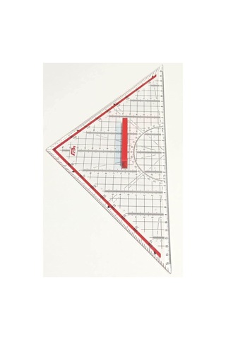 Lexroo Tml Aristo Cetveli 32 Cm - 3 Kenarlı Geometry Triangle Ruler, 156984131554800 Çok Renkli