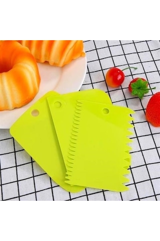 Büro Ev Ofis Mutfağı İçin Pasta Hamuru Kesici Kazıyıcı Şekillendirici Dekor Spatula Seti Diğer