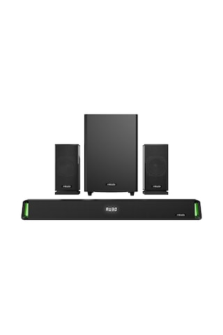 Mıkado Md-sbt35, 160w, 5+1, Masaüstü, Bt/aux/usb/hdmı/optıcal, Soundbar, Siyah Kasa, Ev Sinema Siste