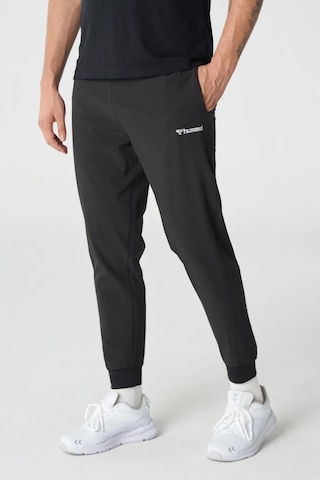 Hummel Mabeles 7/8 931918-2001 Siyah Erkek Eşofman Altı Siyah