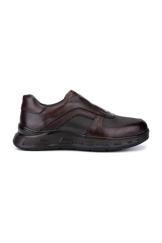 Tamer Tanca Erkek Hakiki Deri Kahverengi Sneakers & Spor Bot 298 3299-56602 Erk Bot Sk25-26 Kahve Kahverengi