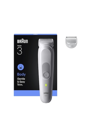 Braun Vücut Tıraş Makinesi Series 3, +2 Aksesuar, Su Geçirmez, Bg3500 8 Saat