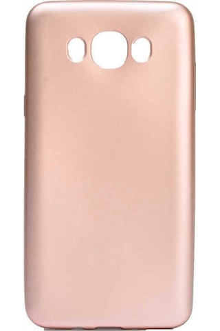 Galaxy J7 2016 Kılıf Zore Premier Silikon Kapak Rose Gold