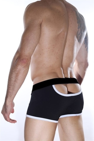 Don Moris Fantazi Şort Jockstrap (Dm012119) Siyah