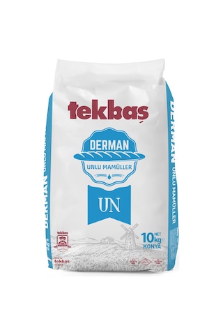 Tekbaş Un Lüks Ekmeklik ve Unlu Mamüller Unu 10 KG