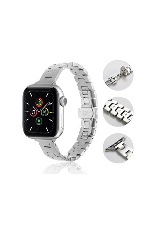 Watch 40mm Tkdw Krd-150 Metal Kordon Strap Kayış - Gold