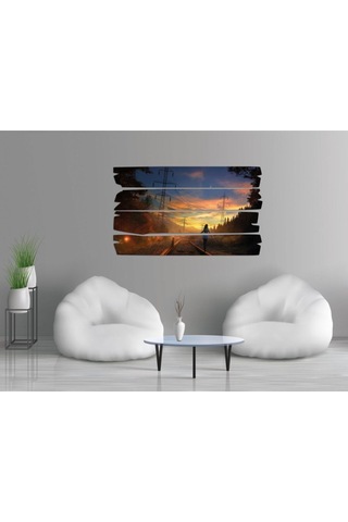 Anime Raylar Kız Mdf Tablo 2962 Model E