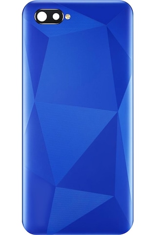 Teknonet Realme C2 Uyumlu Batarya Kapağı - Mavi Mavi