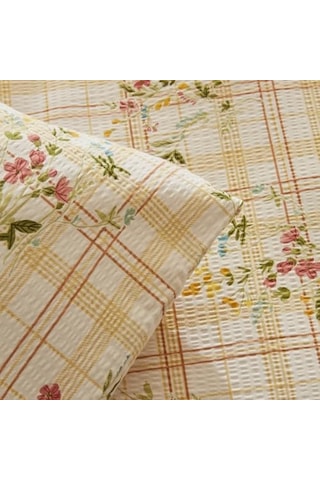 Home Minella%100 Pamuk, Soft Touch Çift Kişilik Nevresim Takımı, Sarı 0