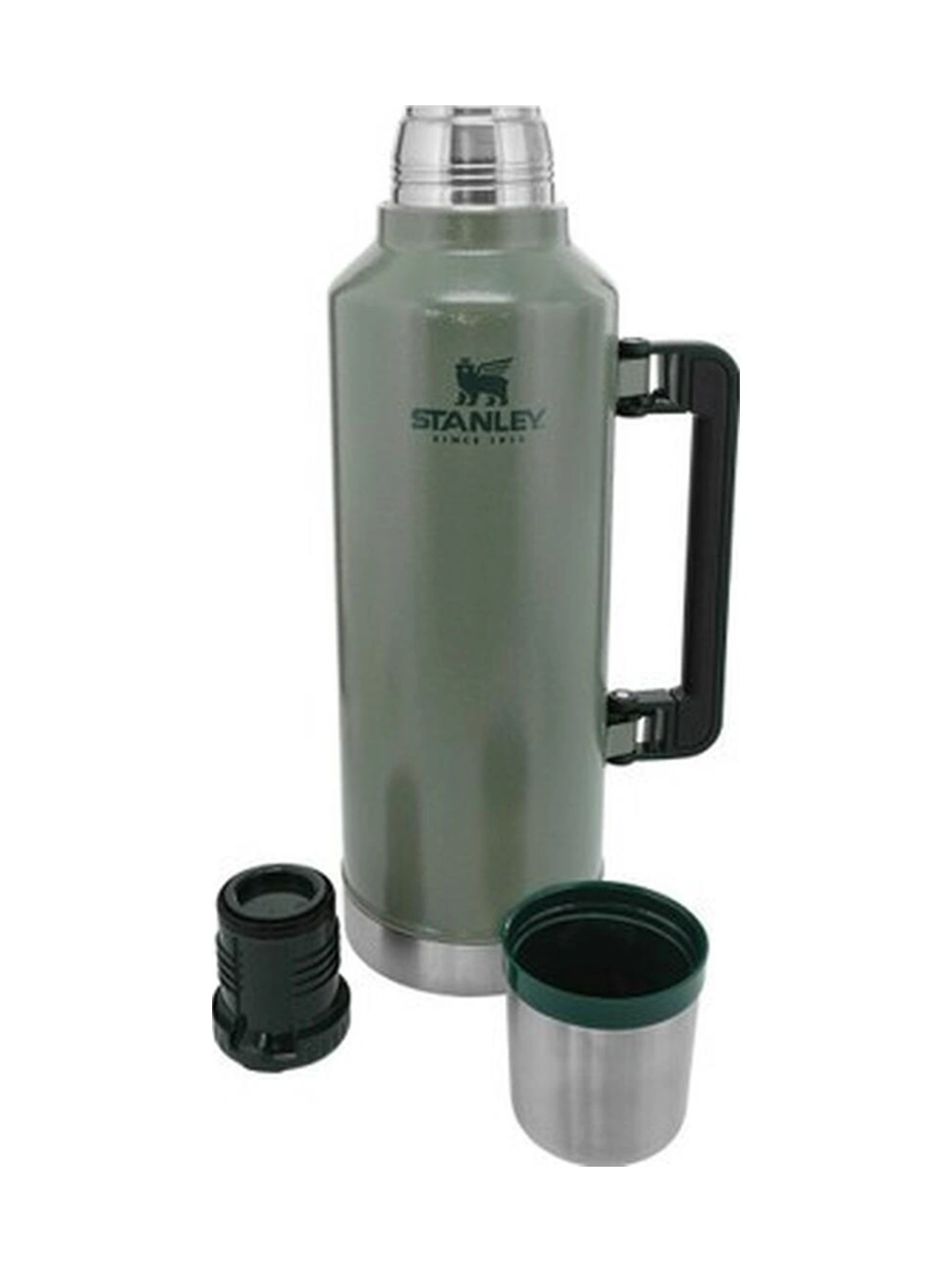 Stanley Klasik Vakumlu Paslanmaz Çelik Termos 2.3 Lt-104842 Siyah - Yeşil