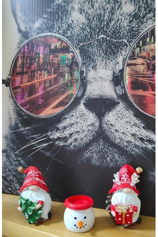 Yılbaşı Şans Cüceleri 3 Lü Set Mumluk Yılbaşı Hediyesi, Dekor Cüce 12 7cm Boyutunda 3 Lü Set