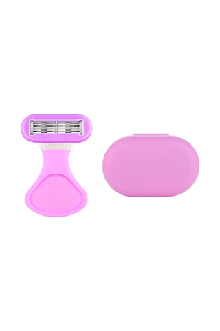 Yifomall 6 Katmanlı Kadın Tüy Dökücü, Hassas Ciltler İçin Mor Renkli Mini Epilasyon Aleti 1 Saat