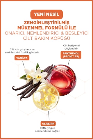 Cilt Bakım Köpüğü Vanılla Creme-brulee 100 Ml-
