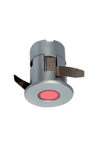 220V 0.5Watt Yuvarlak Kırmızı Mini Led Spot