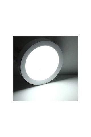 30 Watt Panel Led Armatür Sıva Üstü Yuvarlak Ct 5273 Beyaz Işık 6400k Alüminyum Kasa Orjnlct5273bb Çok Renkli
