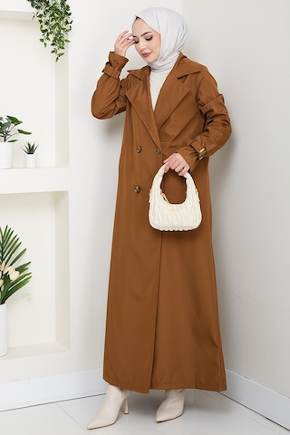 Tam Boy Su Geçirmez Trenç 1596 - Taba Taba