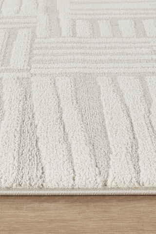 Kaşmir Halı 7/24 Plushy Tova Cream 200x290 Cm Krem