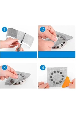 Gider Süzgeci Ve Sineklik Tamir Kiti 12 Cm 4 Metre-9000917609106hkn