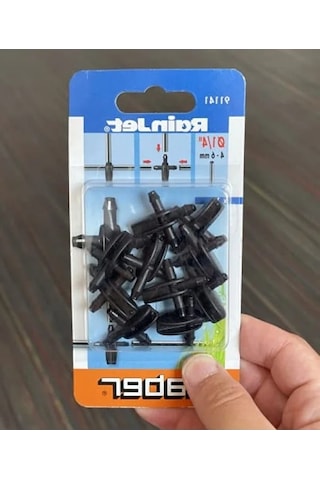 3 Yollu Bağlantı Parçası - 4-6 Mm Hortumlar İçin