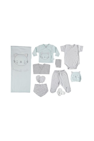 Sweet Cat 63144 10 Parça Nil Yeşili Hastane Çıkışı Sarı