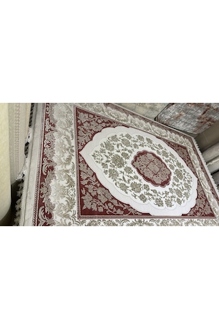 Dilek Halı İmage 4731d Bordo Krem Salon Halısı 160 X 230 Bej - Krem - Bordo
