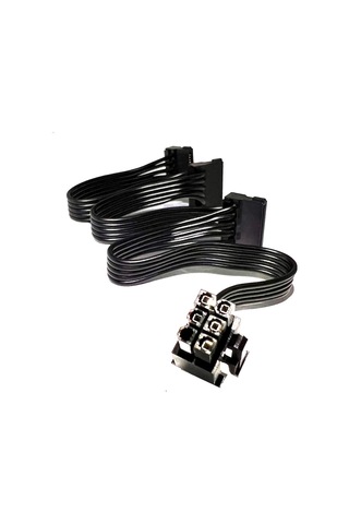 AoGo PCIe 6 Pin 3x Sata Modüler Güç Kablosu
