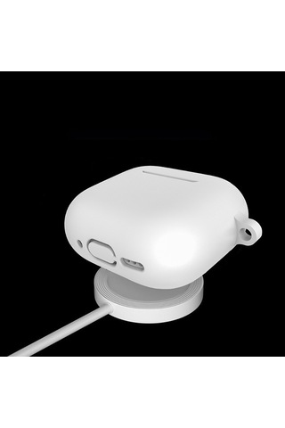 Kilifone - Apple Uyumlu AirPods 4. Nesil - Kılıf Standart Silikon Kılıf - Mavi Açık - T34261 Mavi Açık