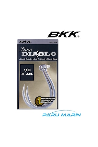 BKK Lone Diablo Tekli İğne 1/0 , 8 adet