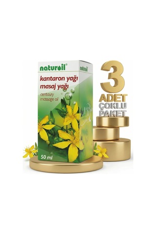 Naturoil Kantaron Yağı 3x50 Cc 50 Ml