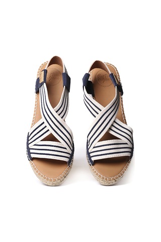 Sandalet Kadın Tina Toni Pons Ecru-navy Cru-mari Null Rose