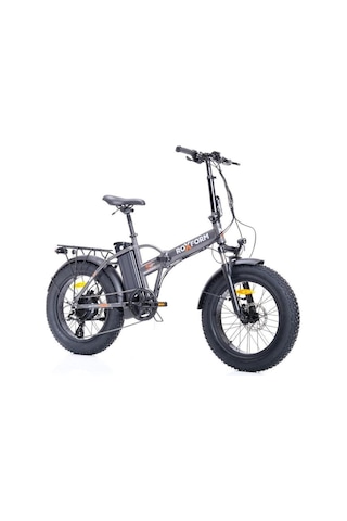 Roxform Ege Şehir Elektrikli Bisiklet - 250w Motor, 20 İnç Jant Gri