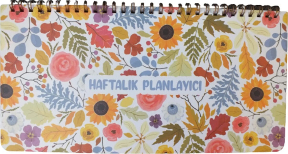 Haftalık Planlayıcı Color Spiralli Planner Diğer