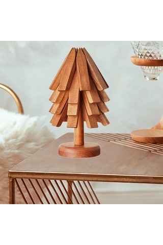 Suntek Yalıtım Matı Sıcak Tencere Tutucular Kase Gereçleri 4 Adet Gül Ağacı Pembe