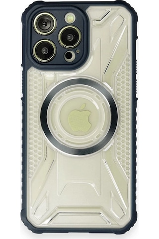 Newface Apple iPhone Uyumlu 12 Pro Kılıf Prag Magneticsafe Kapak Semeglbl - 69 - Lacivert