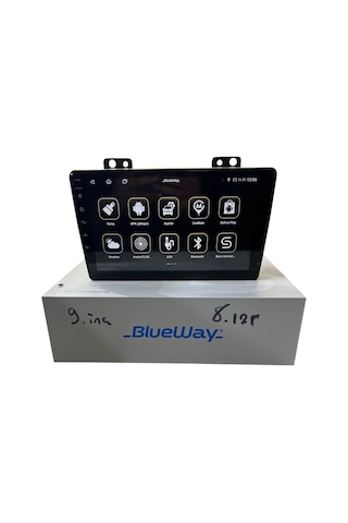 Ford Fusion-fiesta Old Blueway 8-128 Tam Profesyonel Oem Multimedia 9"
