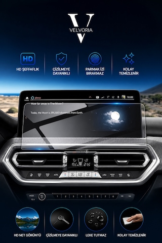 Bmw X4 Navigasyon 12.3 Inç Uyumlu Nano Anti-broken Ekran Koruyucu
