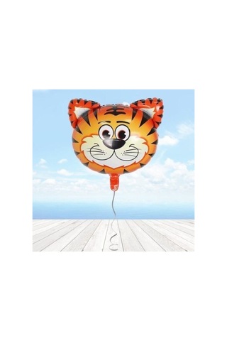 Safari Kedi Folyo Balon Ekru
