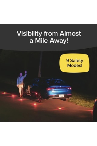 Willowhaven 3 Paket Yeşil Oxford Çantası Seti Flaş Işıkları Pil Hariç