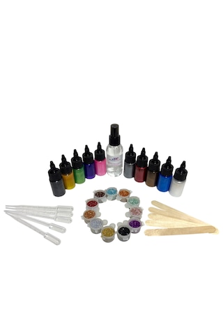 Epoksi Renklendirme Seti Köpük Giderici + Sıvı Sedefli Pigment + Epoksi Renklendirme Seti Köpük Giderici + Sıvı Sedefli Pigment +
